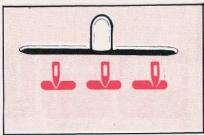 SINGER EUROPA 200 - REGLAGE DE LA POSITION D'AIGUILLE - 1