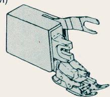 SINGER EUROPA 200 - POSE DE FERMETURE A GLISSIERE - 2
