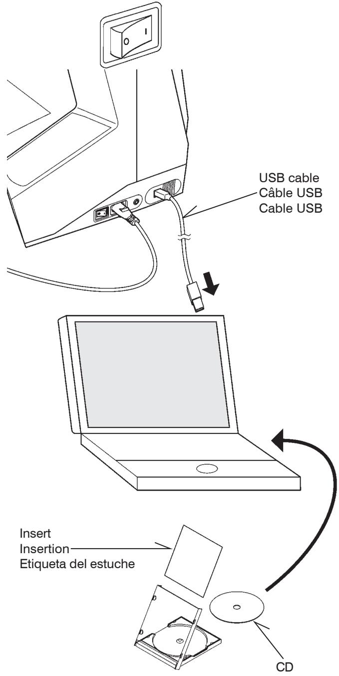 SINGER FUTURA CE-200 - PREPARED THE MACHINE BEFORE INSTALLING THE HOOP - 1