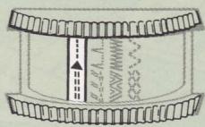 SINGER 784 - Remplissage de la canette pour instructions détaillées, se reporter page 8 - 1