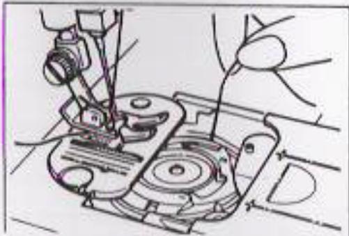 SINGER CLUB 6230 - MISE EN PLACE D'UNE CANETTE DEJA PLEINE - 4