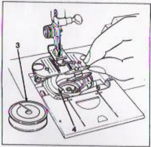 SINGER CLUB 6230 - COMMENT REMPLIR UNE CANETTE - 2