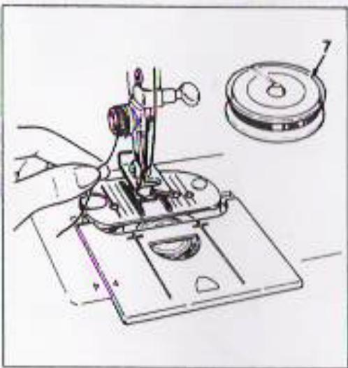 SINGER CLUB 6230 - COMMENT REMPLIR UNE CANETTE - 5