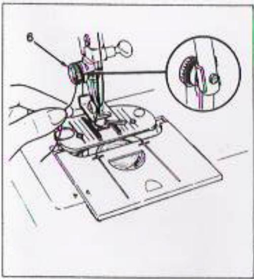 SINGER CLUB 6230 - COMMENT REMPLIR UNE CANETTE - 4