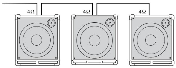YAMAHA BBT500 - Connexion en série - 1