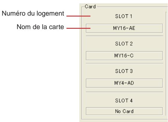 YAMAHA DMEDESIGNER - Carte (informations relatives au logement) - 1