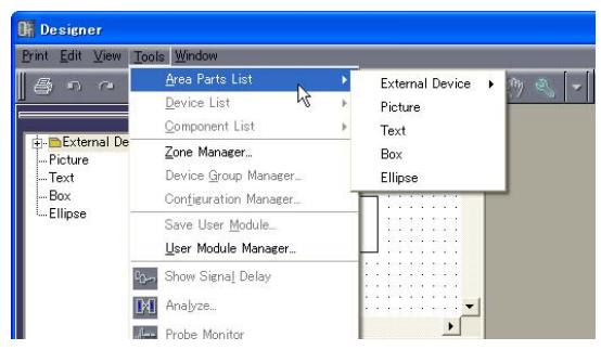 YAMAHA DMEDESIGNER - Types de fenêtre toolkit - 3