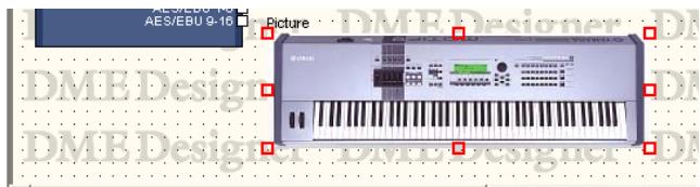 YAMAHA DMEDESIGNER - Disposition des images - 4