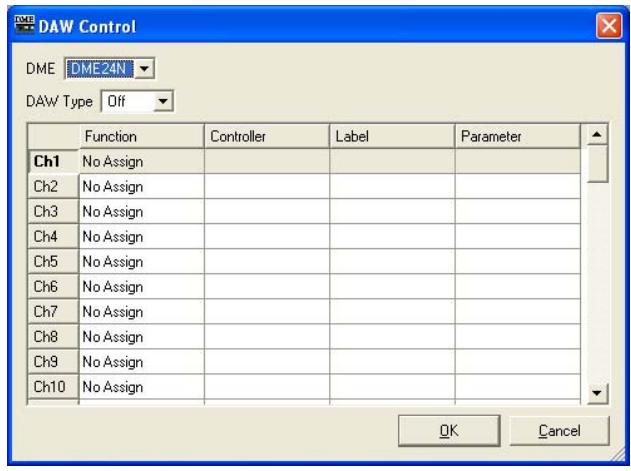 YAMAHA DMEDESIGNER - DAW control (contrôle DAW) - 1