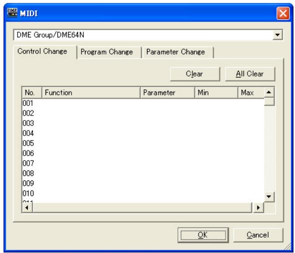 YAMAHA DMEDESIGNER - Touche [cancel] - 1