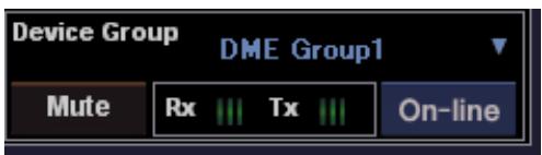 YAMAHA DMEDESIGNER - Groupe de périphériques en cours - 1