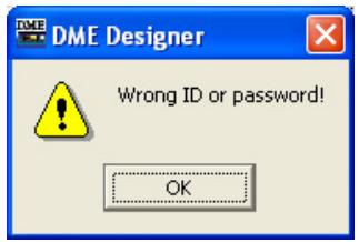 YAMAHA DMEDESIGNER - Ouverture d'un fichier de projet sécurisé - 2