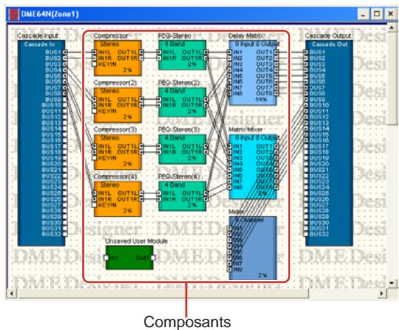YAMAHA DMEDESIGNER - Configuration fenêtre - 1