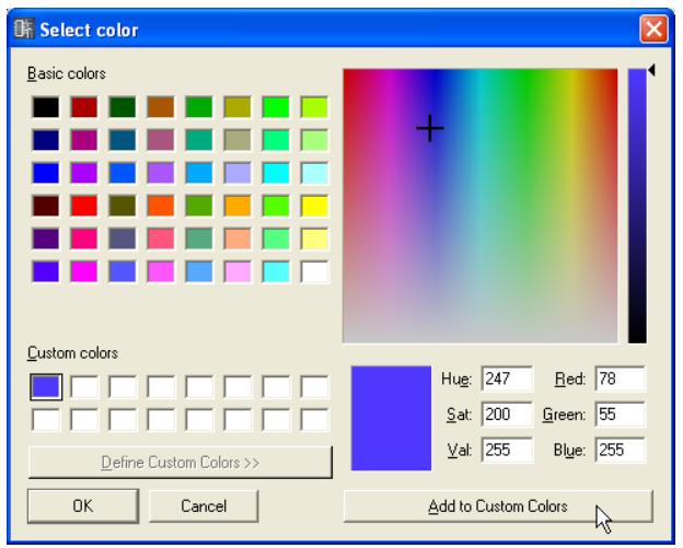 YAMAHA DMEDESIGNER - Enregistrement des couleurs créées - 2