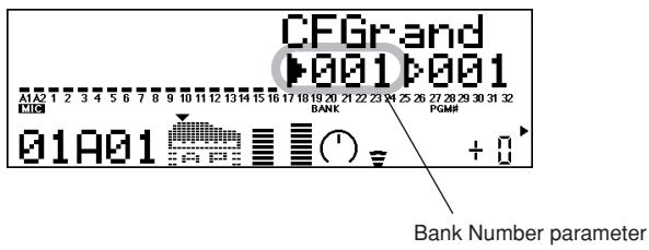 YAMAHA PLG150-AP - Select the desired voice number. - 2