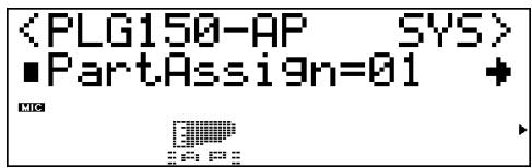 YAMAHA PLG150-AP - Select the PLG150-AP board. - 1