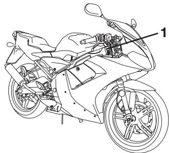 YAMAHA TZR50-2007 - Numéro d'identification du véhicule - 1