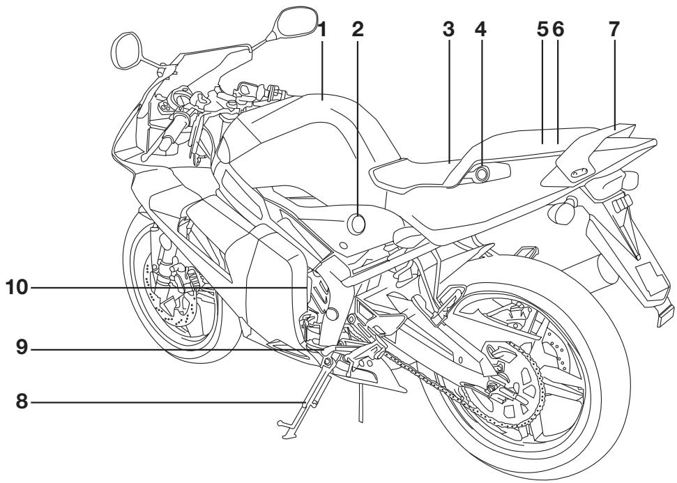 YAMAHA TZR50-2007 - Vue gauche - 1