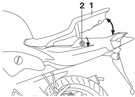 YAMAHA TZR50-2007 - Selle - 1