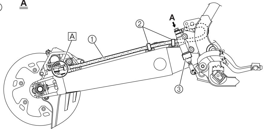 YAMAHA WR250FN - CHEMINEMENT DESCABLES - 8