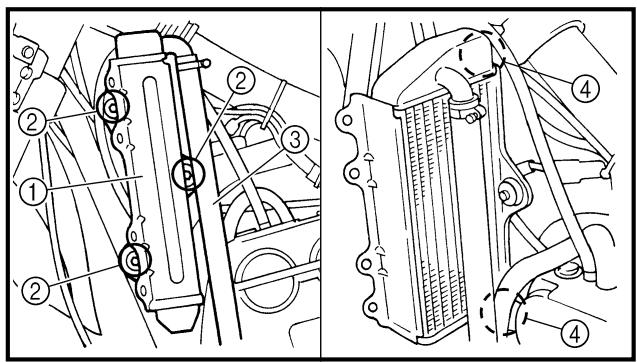 YAMAHA WR250FN - MONTAGGIO ED INSTALLAZIONE Radiatore - 2
