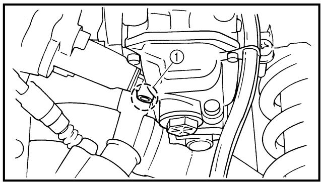 YAMAHA WR250FN - CHANGEMENT DE L'HUILE DE MOTEUR MOTORÖL WECHSELN SOSTITUZIONE DELL'OLIO MOTORE - 2