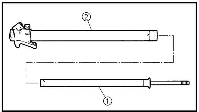 YAMAHA WR250FN - Front fork assembly - 1