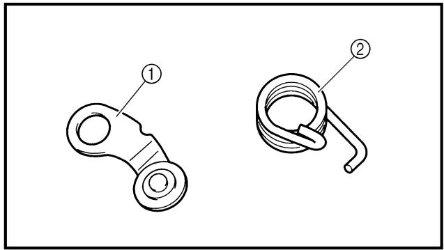 YAMAHA WR250FP - Arbre de kick complet - 2