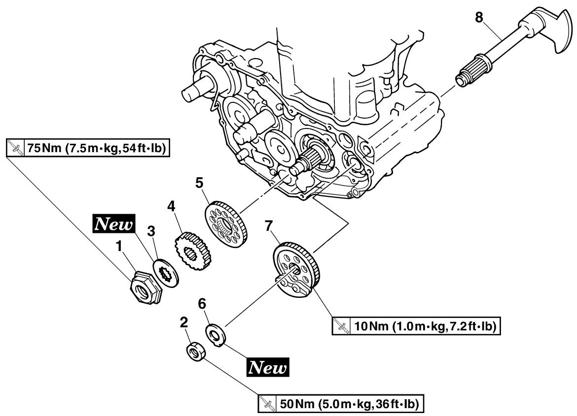 YAMAHA WR250FP - BALANCER - 2