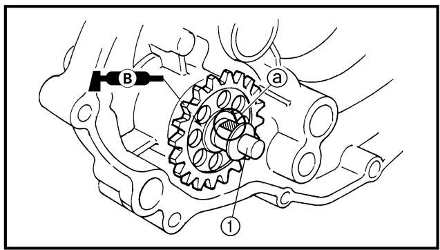 YAMAHA WR250FP - Arbre de rotor - 1