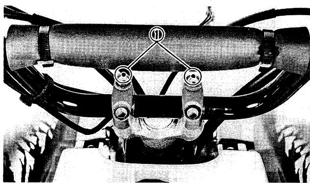 YAMAHA YFM350X - Étapes de l'assemblage de tige de raccordement: - 4