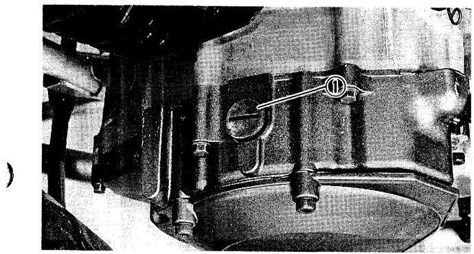 YAMAHA YFM350X - Dépose du moteur - 1