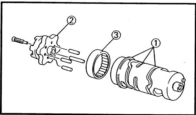 YAMAHA YFM350X - Pompe à HUIL - 5
