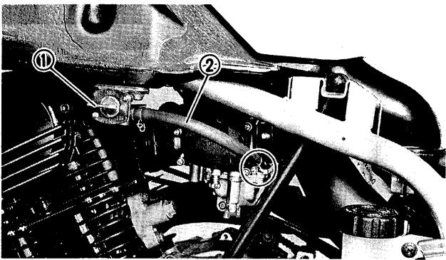 YAMAHA YFM350X - Réglage du JEU de soupapes - 7