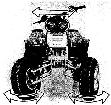 YAMAHA YFM350X - Roulements de ROUE - 2