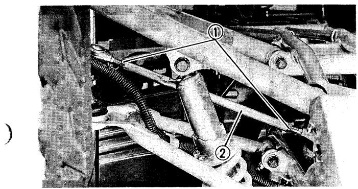 YAMAHA YFM350X - Étapes du réglage du pincement: - 2