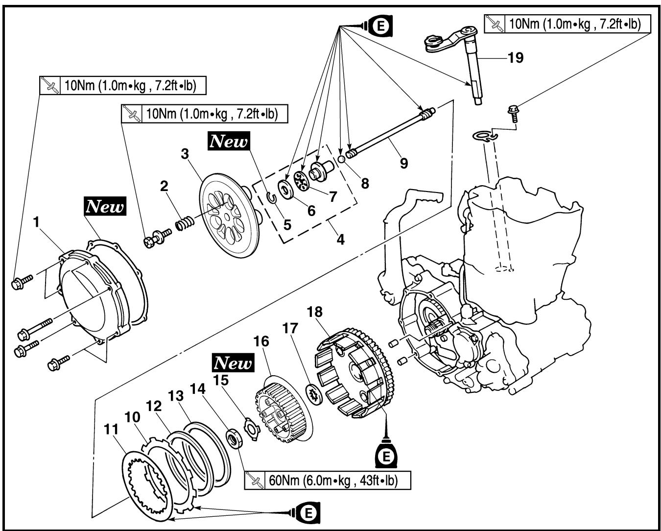 YAMAHA YZ250F - ATTENZIONE: - 3