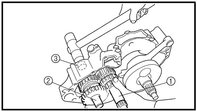 YAMAHA YZ250F - Tighten: - 1