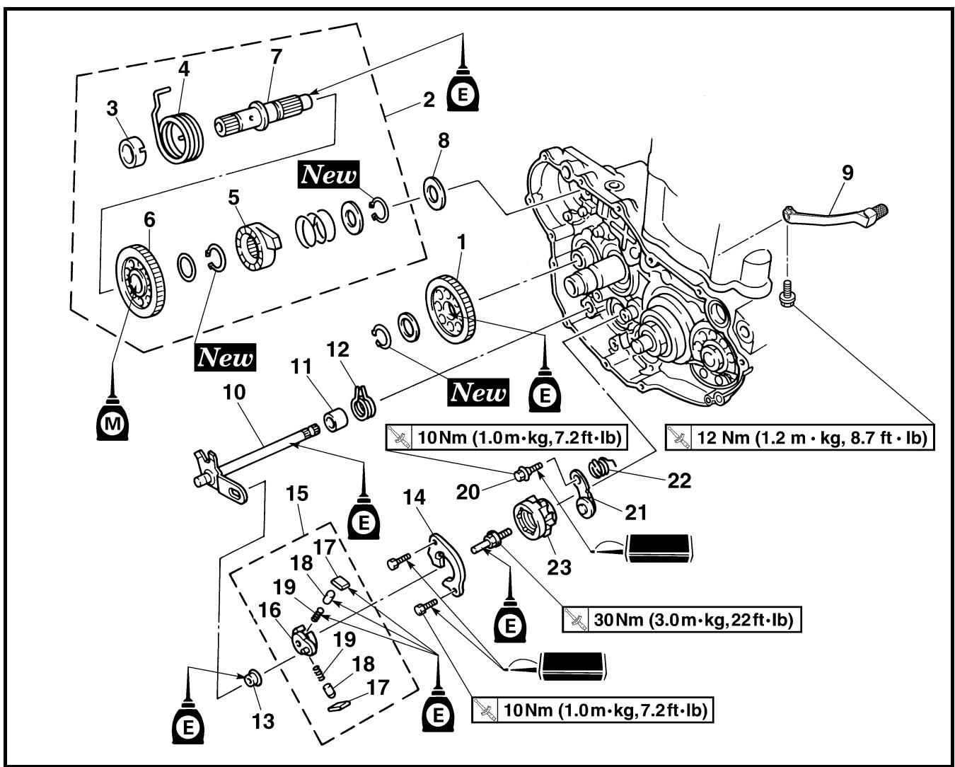 YAMAHA YZ250F - Install: - 1
