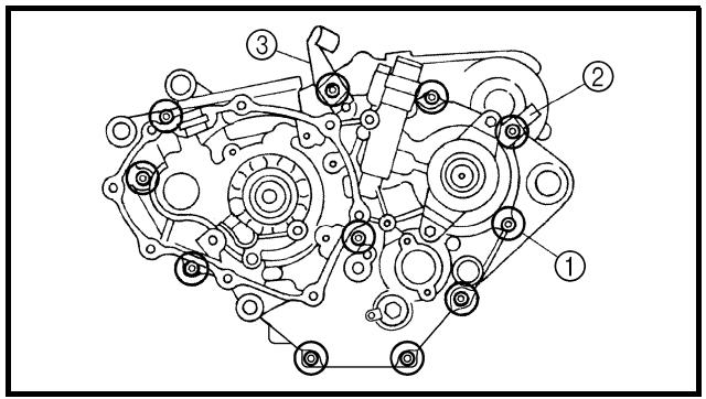 YAMAHA YZ250F - CRANKCASE BEARING - 2