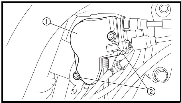 YAMAHA YZ250F - Installazione del carburatore - 4