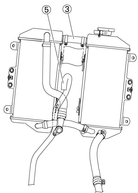 YAMAHA YZ250F - DIAGRAMME D'ACHEMINEMENT DESC CABLES - 6