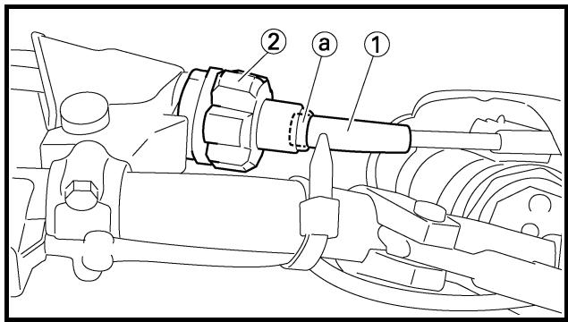 YAMAHA YZ250F - THROTTLE CABLE ADJUSTMENT/ THROTTLE LUBRICATION - 1