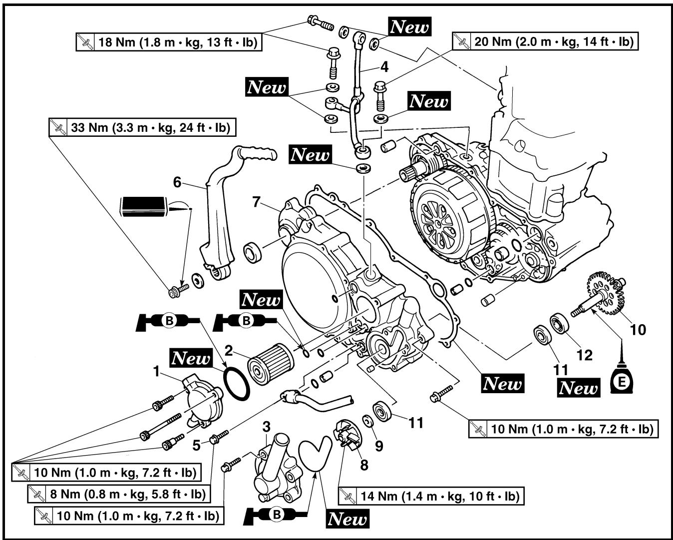 YAMAHA YZ250F-2007 - N.B.: - 2