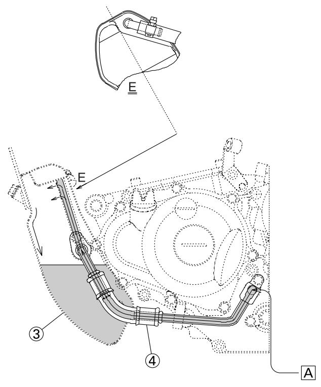 YAMAHA YZ250F-2007 - DIAGRAMMES DE LUBRIFICATION - 1