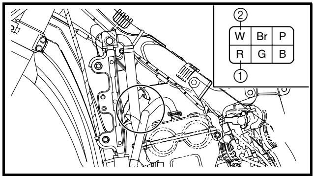 YAMAHA YZ250F-2007 - IGNITION COIL INSPECTION - 3