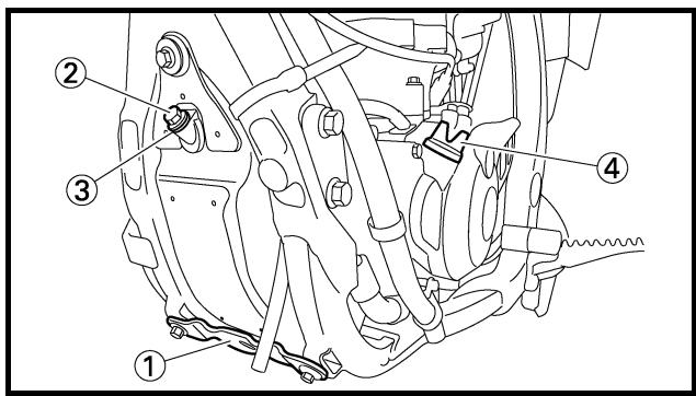 YAMAHA YZ250F-2007 - ENGINE OIL REPLACEMENT - 1