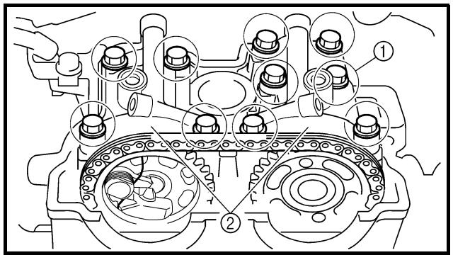 YAMAHA YZ250F-2007 - CAMSHAFTS - 6