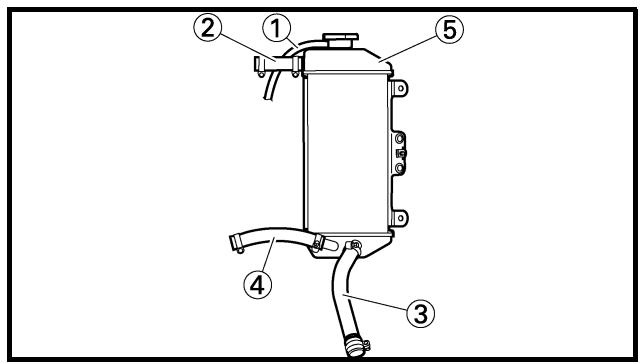 YAMAHA YZ250F-2007 - RADIATEUR - 4