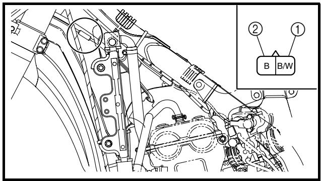 YAMAHA YZ250F-2007 - ENGINE STOP SWITCH INSPECTION - 1